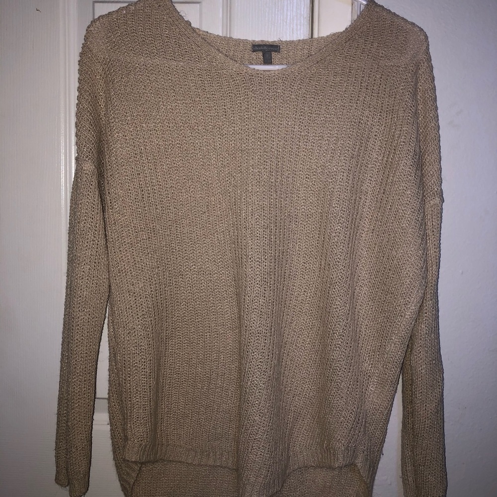 Charlotte Russe small tan sweater